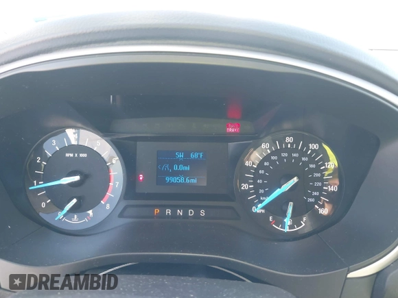 2016 Ford Fusion S with VIN 3FA6P0G7XGR302551, listed as a IAAI auction lot 41847453 with 99,058 mi miles. Bid and sale history available at carsss.com. Image 7.