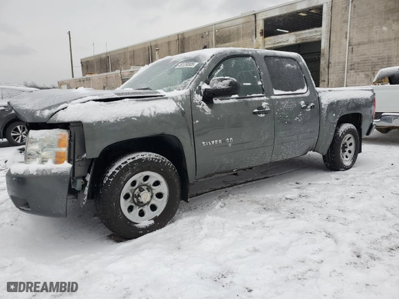 2011 Chevrolet Silverado 1500 LS with VIN 3GCPKREA4BG324565, listed as a Copart auction lot 46129305 with 241,195 mi miles and Salvage Title. Bid and sale history available at carsss.com. Image 1.