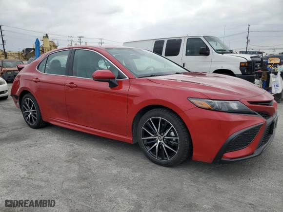 2021 Toyota Camry SE Nightshade with VIN 4T1G11AK6MU449033, listed as a Copart auction lot 54530485 with 40,993 mi miles and Salvage Title. Bid and sale history available at carsss.com. Image 4.