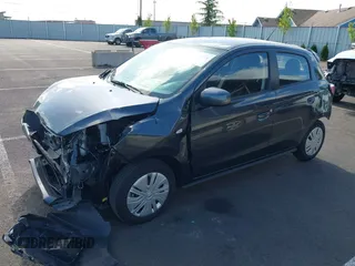 2024 Mitsubishi Mirage ES z VIN ML32AUHJ3RH013336, wystawiony jako IAAI lot #42085444 z przebiegiem 11 675 mil mil oraz . Historia ofert i sprzedaży dostępna na DreamBid. Obrazek 19.