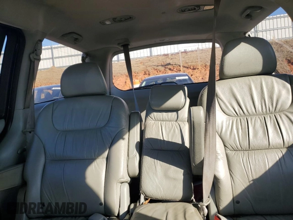 2008 Honda Odyssey EX-L with VIN 5FNRL38678B410526, listed as a Copart auction lot 86491384 with 185,279 mi miles and Salvage Title. Bid and sale history available at carsss.com. Image 10.