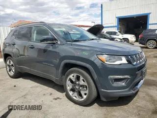 2018 Jeep Compass Limited z VIN 3C4NJCCB0JT367938, wystawiony jako Copart lot #54903035 z przebiegiem 50 310 mil mil oraz Szkoda całkowita • Salvage title. Historia ofert i sprzedaży dostępna na DreamBid. Obrazek 4.