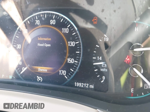 2014 Buick LaCrosse Premium I with VIN 1G4GD5G37EF197099, listed as a IAAI auction lot 42000201 with 199,212 mi miles and . Bid and sale history available at DreamBid. Image 15.
