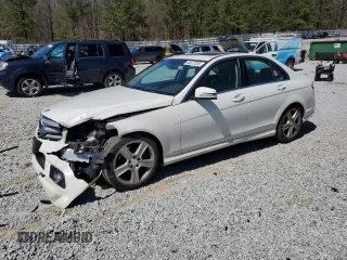 2010 Mercedes-Benz C-Class C 300 Sport with VIN WDDGF8BB5AF436096, listed as a Copart auction lot 49477205 with 133,216 mi miles and Salvage Title. Bid and sale history available at carsss.com. Image 1.