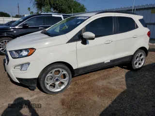 2021 Ford EcoSport SE with VIN MAJ3S2GE4MC444366, listed as a Copart auction lot 54402885 with 25,687 mi miles and Salvage title. Bid and sale history available at DreamBid. Image 1.