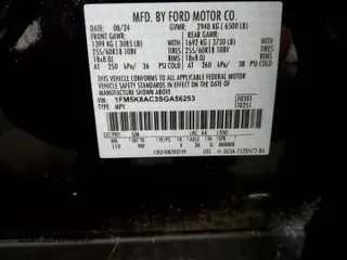 2025 Ford Explorer с VIN 1FM5K8AC3SGA56253, выставлен на аукционе Copart как лот 63577665 с пробегом 6 803 миль миль и Списание • Salvage title. История ставок и продаж доступна на DreamBid. Изображение 13.