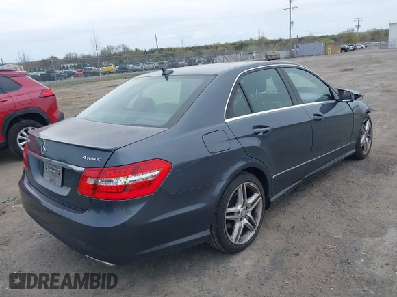 2013 Mercedes-Benz E 350 Luxury with VIN WDDHF8JB8DA765592, listed as a IAAI auction lot 42005392 with 82,994 mi miles and . Bid and sale history available at DreamBid. Image 4.