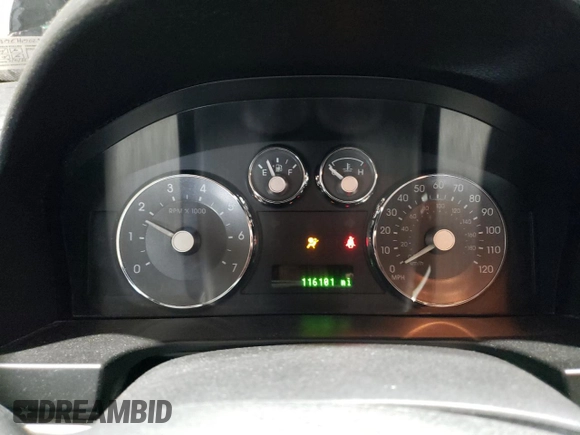 2008 Mercury Milan with VIN 3MEHM07Z18R642796, listed as a Copart auction lot 52494445 with 116,101 mi miles and Salvage Title. Bid and sale history available at carsss.com. Image 9.