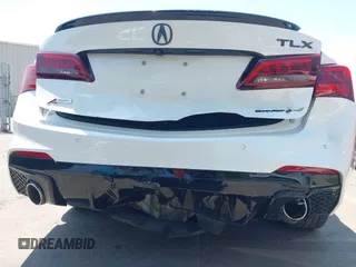 2018 Acura TLX w/A-SPEC Pkg with VIN 19UUB3F69JA001721, listed as a IAAI auction lot 42126994 with 100,020 mi miles and . Bid and sale history available at DreamBid. Image 6.