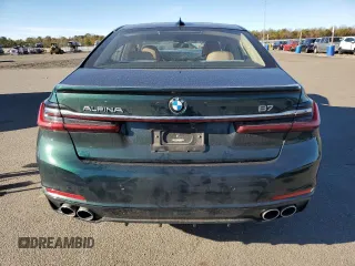 2022 BMW 7 Series with VIN WBA7U2C11NCJ22940, listed as a Copart auction lot 87848125 with 37,023 mi miles and Salvage title. Bid and sale history available at DreamBid. Image 6.