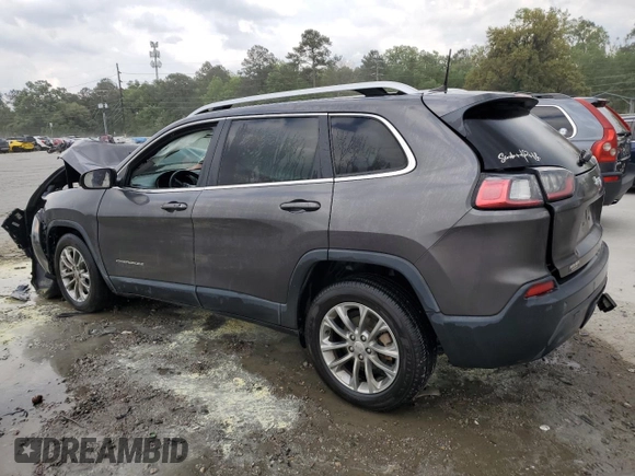 2020 Jeep Cherokee Latitude Plus with VIN 1C4PJLLB2LD528551, listed as a Copart auction lot 53190595 with 89,188 mi miles and Salvage title. Bid and sale history available at DreamBid. Image 2.
