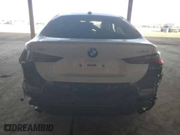 2023 BMW 4 Series 430i xDrive with VIN WBA73AV06PFN88754, listed as a Copart auction lot 80533254 with 28,502 mi miles and Salvage title. Bid and sale history available at DreamBid. Image 6.