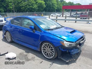 2021 Subaru WRX STI with VIN JF1VA2E6XM9802929, listed as a IAAI auction lot 42511957 with 51,453 mi miles and . Bid and sale history available at DreamBid. Image 1.