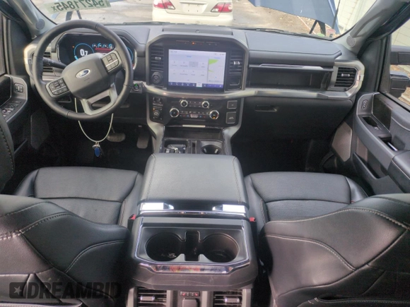 2022 Ford F-150 XL с VIN 1FTFW1E80NFB74376, выставлен на аукционе Copart как лот 54271845 с пробегом 16 253 миль миль и Списание • Salvage title. История ставок и продаж доступна на DreamBid. Изображение 8.