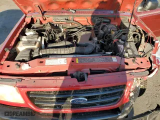 2002 Ford Ranger XL Fleet with VIN 1FTYR44V32PB52791, listed as a Copart auction lot 48700495 with 128,820 mi miles and Salvage Title. Bid and sale history available at carsss.com. Image 11.