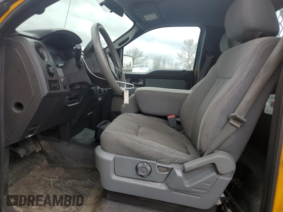 2013 Ford F-150 XL with VIN 1FTNF1CFXDKG00027, listed as a Copart auction lot 48748605 with 121,009 mi miles and Clean title. Bid and sale history available at DreamBid. Image 7.