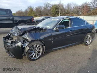 2020 Alfa Romeo Giulia with VIN ZARFANAN2L7626987, listed as a Copart auction lot 74959044 with 33,486 mi miles and Salvage Title. Bid and sale history available at carsss.com. Image 1.