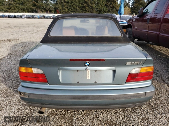 1994 BMW 3 Series 318iC with VIN WBABK532XREC82743, listed as a Copart auction lot 77685874 with 194,919 mi miles and Salvage Title. Bid and sale history available at carsss.com. Image 6.