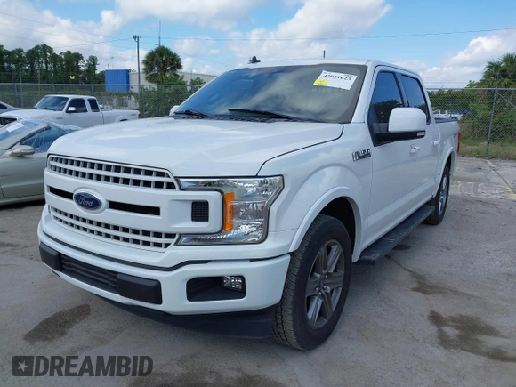 2020 Ford F-150 XL with VIN 1FTEW1CPXLFA14914, listed as a IAAI auction lot 42031623 with 45,144 mi miles and . Bid and sale history available at DreamBid. Image 2.