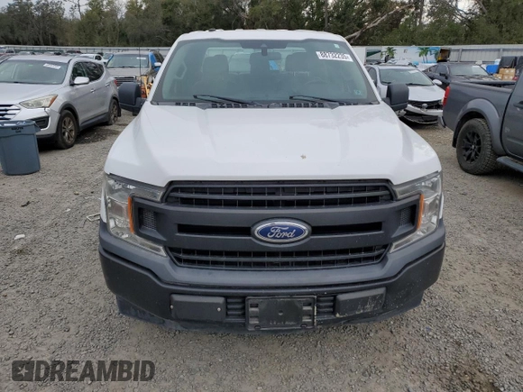 2019 Ford F-150 XL with VIN 1FTEW1C50KFC15847, listed as a Copart auction lot 88732235 with 153,898 mi miles and Salvage Title. Bid and sale history available at DreamBid. Image 5.