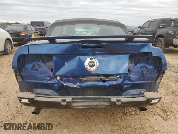 2007 Ford Mustang GT Deluxe with VIN 1ZVHT85H175225917, listed as a Copart auction lot 84885124 with 37,957 mi miles and Clean Title. Bid and sale history available at carsss.com. Image 6.