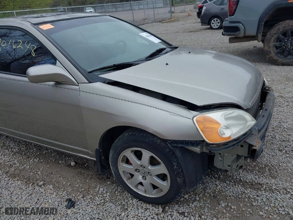 2003 Honda Civic EX with VIN 1HGEM22913L006654, listed as a IAAI auction lot 42016248 with 234,357 mi miles. Bid and sale history available at carsss.com. Image 14.