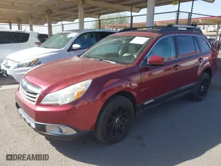 2011 Subaru Outback 2.5i Limited with VIN 4S4BRBJC0B3347828, listed as a IAAI auction lot 41752312 with 123,484 mi miles. Bid and sale history available at carsss.com. Image 2.