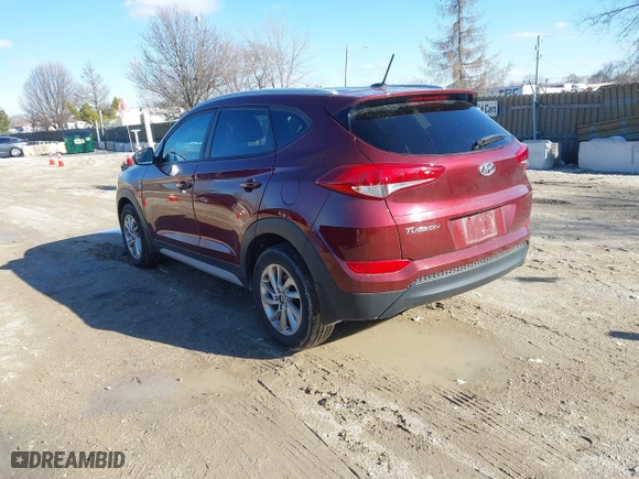 2017 Hyundai Tucson SE Plus with VIN KM8J33A45HU391175, listed as a IAAI auction lot 41803304 with 70,784 mi miles. Bid and sale history available at carsss.com. Image 3.