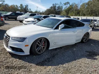 2018 Audi S7 Premium Plus with VIN WAUWFAFC2JN013219, listed as a Copart auction lot 86288064 with Not Provided miles and Salvage Title. Bid and sale history available at carsss.com. Image 1.