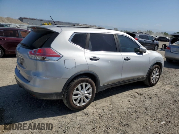 2016 Nissan Rogue S with VIN 5N1AT2MTXGC821929, listed as a Copart auction lot 54233025 with 146,020 mi miles and Clean Title. Bid and sale history available at carsss.com. Image 3.