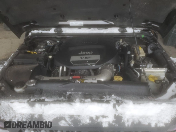 2016 Jeep Wrangler Unlimited Rubicon z VIN 1C4HJWFGXGL211657, wystawiony jako Copart lot #45135355 z przebiegiem 97 046 mil mil oraz Szkoda całkowita • Salvage title. Historia ofert i sprzedaży dostępna na DreamBid. Obrazek 12.