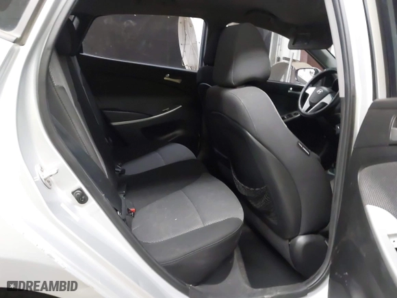 2013 Hyundai Accent GL with VIN KMHCT5AE3DU104651, listed as a IAAI auction lot 41522571 with 147,324 mi miles. Bid and sale history available at carsss.com. Image 8.