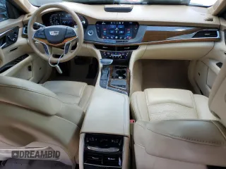 2017 Cadillac CT6 Platinum AWD with VIN 1G6KN5R63HU161464, listed as a Copart auction lot 57195264 with 80,718 mi miles and Salvage title. Bid and sale history available at DreamBid. Image 8.