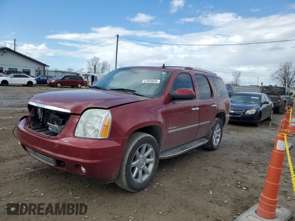 2011 GMC Yukon Denali with VIN 1GKS2EEF5BR283897, listed as a Copart auction lot 47045635 with 148,469 mi miles and Salvage Title. Bid and sale history available at carsss.com. Image 1.