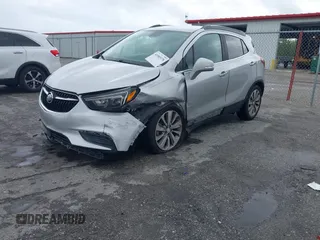 2018 Buick Encore Preferred with VIN KL4CJASB0JB717254, listed as a IAAI auction lot 41985178 with 123,948 mi miles. Bid and sale history available at carsss.com. Image 17.