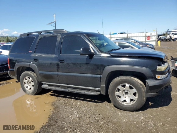2005 Chevrolet Tahoe Z71 with VIN 1GNEC13T35R187480, listed as a Copart auction lot 49516655 with 249,321 mi miles and Salvage Title. Bid and sale history available at carsss.com. Image 4.