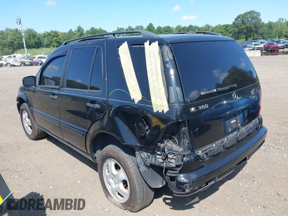 2004 Mercedes-Benz M 350 with VIN 4JGAB57E44A463025, listed as a IAAI auction lot 40167399 with 1,162,011 mi miles and . Bid and sale history available at carsss.com. Image 3.