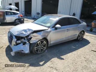 2019 Audi A3 Sedan Premium with VIN WAUAUGFF8K1016034, listed as a Copart auction lot 53133225 with 84,369 mi miles and Non Repairable. Bid and sale history available at carsss.com. Image 1.