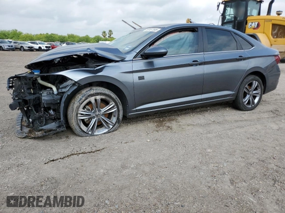 2022 Volkswagen Jetta SE with VIN 3VWEM7BU9NM008750, listed as a Copart auction lot 53497895 with 50,563 mi miles and Salvage title. Bid and sale history available at DreamBid. Image 1.