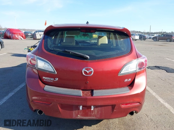 2010 Mazda Mazda3 s Grand Touring with VIN JM1BL1H60A1199271, listed as a IAAI auction lot 41654015 with 81,670 mi miles. Bid and sale history available at carsss.com. Image 16.