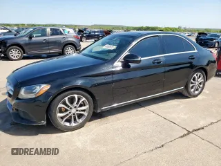 2017 Mercedes-Benz C with VIN 55SWF4JBXHU198839, listed as a Copart auction lot 49900925 with 243,471 mi miles and Clean Title. Bid and sale history available at carsss.com. Image 1.