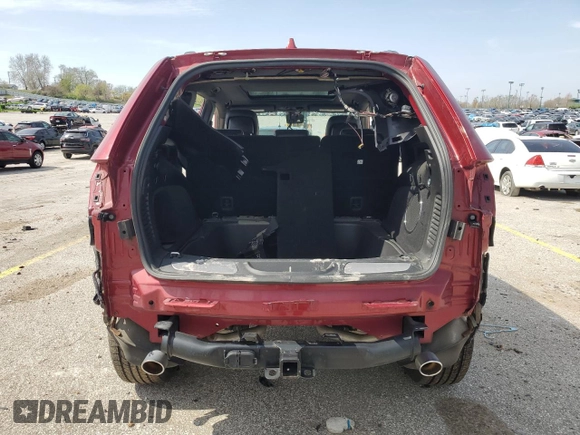 2014 Jeep Grand Cherokee Overland with VIN 1C4RJFCGXEC123682, listed as a Copart auction lot 51152265 with Not Provided miles and Salvage Title. Bid and sale history available at DreamBid. Image 6.