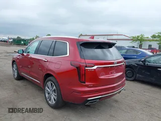 2024 Cadillac XT6 AWD Premium Luxury with VIN 1GYKPDRSXRZ724989, listed as a IAAI auction lot 42378559 with 22,520 mi miles and . Bid and sale history available at DreamBid. Image 3.