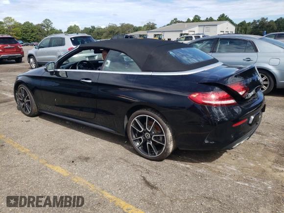 2021 Mercedes-Benz C 300 with VIN W1KWK8DB4MG054872, listed as a Copart auction lot 68717524 with Not Provided miles and Salvage Title. Bid and sale history available at DreamBid. Image 2.