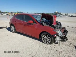 2016 Mazda 3 i Touring with VIN 3MZBM1M77GM237762, listed as a Copart auction lot 82005584 with Not Provided miles and Salvage Title. Bid and sale history available at DreamBid. Image 4.