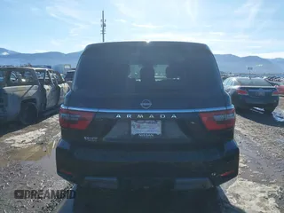 2021 Nissan Armada SV with VIN JN8AY2AD9M9662062, listed as a IAAI auction lot 41646938 with 83,979 mi miles. Bid and sale history available at carsss.com. Image 17.
