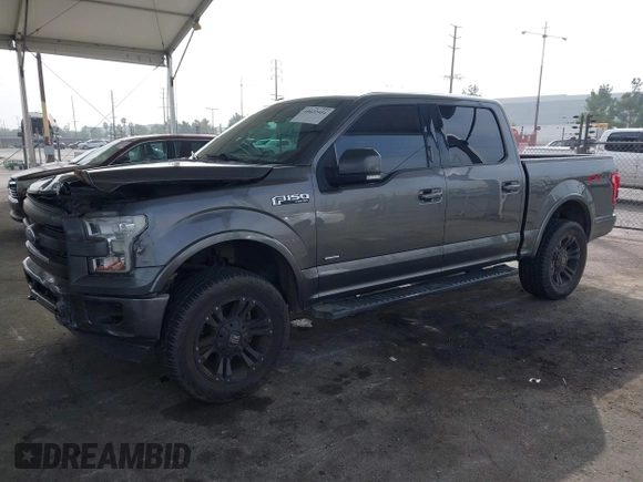 2016 Ford F-150 XLT with VIN 1FTEW1EG8GKE16490, listed as a IAAI auction lot 40622454 with 156,573 mi miles. Bid and sale history available at carsss.com. Image 17.