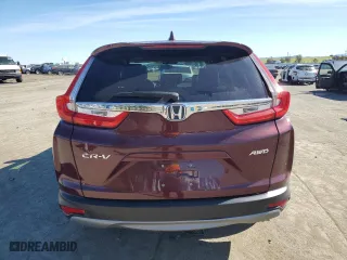 2019 Honda CR-V EX with VIN 2HKRW2H55KH632743, listed as a Copart auction lot 46313355 with 42,424 mi miles and Salvage Title. Bid and sale history available at carsss.com. Image 6.