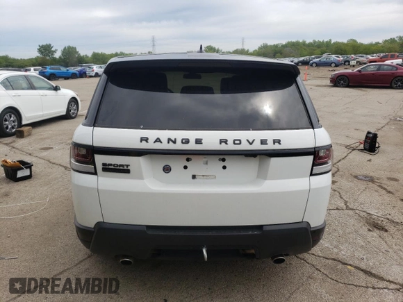 2016 Land Rover Range Rover Sport Dynamic with VIN SALWR2EFXGA108812, listed as a Copart auction lot 58449525 with 80,692 mi miles and Clean title. Bid and sale history available at DreamBid. Image 6.