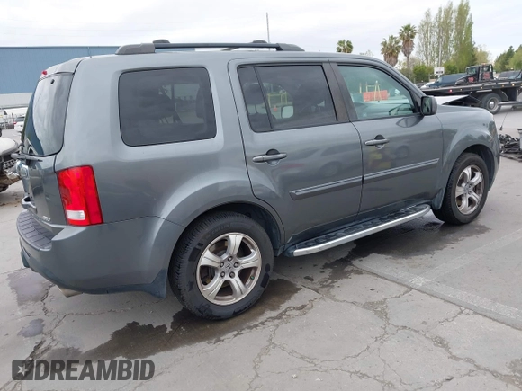 2012 Honda Pilot EX-L with VIN 5FNYF4H53CB074575, listed as a IAAI auction lot 42068530 with 106,837 mi miles and . Bid and sale history available at carsss.com. Image 4.